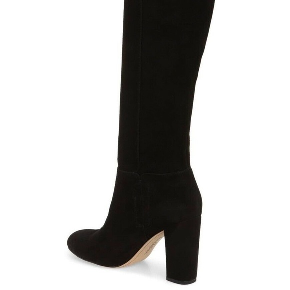 NEW Sam Edelman Women Caprice Suede Knee High boot - Picture 2 of 7